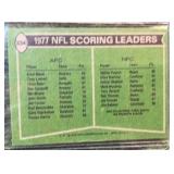 Topps 1978 Football Scoring Leaders 1977 Walter Payton #334 HOF A Great Addition