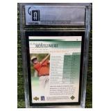 2001 Upper Deck Golf- Colin Montgomerie #9 (RC) Graded MINT9