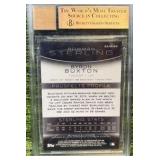 2013 Bowman Sterling Prospect Autographs Byron Buxton Beckett Graded 9.5 Autograph 10