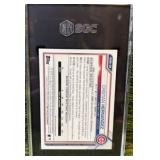 2021 Bowman Chrome Cristian Hernandez Mojo Auto SGC 10/10 Prospect