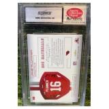 Jake Plummer 2002 Score QBC Materials Jersey Card Untouched #2 SCD Authentic