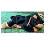 1996 Doberman Beanie Baby 'Doby' with Original Tags
