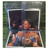 (4) 1997 Panini WWF Superstars Rocky Maivia The Rock Rookie #'s116 117 118 119