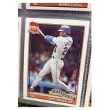 Three Large Books of 1991,92,93 Topps Baseball Mixed Lot in Binders, 3 Large Books Total