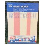 Barry Bonds 1987 Fleer Rookie Card Pittsburgh Pirates