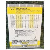 BILL RIPKEN 1989 Fleer BLACK BOX VARIATION Baseball Card #616 Classic Card