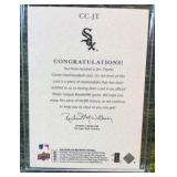2008 Upper Deck Masterpieces Captured On Canvas GU Home Jersey Card Jim Thome