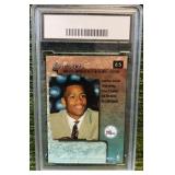 1996 SkyBox Premium Allen Iverson ROOKIE RC #85 Graded Gem MT 10 76ers HOF