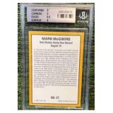 Mark McGwire RC 1987 Donruss Highlights Rookie Card#27 BSG 9! Oakland A's