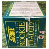 1991 Score NHL Rookie and Traded 110 Player Card Set Factory Sealed