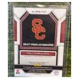 2023 Panini Prizm Draft Picks Silver Hyper Tuli Tuipulotu #DPATUT Rookie Auto RC