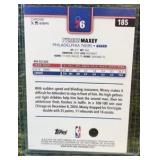 2025-26 Topps Chrome - Tyrese Maxey #185 Skylight Refractor 76ers