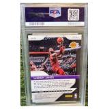 LeBron James PSA 8 2018-19 Prizm Silver #6 Lakers Cavaliers GOAT MVP HOF