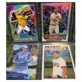 Mixed MLB Baseball Lot of 8 cards in Total: Stars & Inserts!