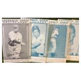 Lot of Vintage Players Baseball Great Hall of Famer 7 Cards