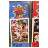 1989 Topps BASEBALL TALK Sound Cards 3 sets #16,6, and 10 In Original Packaging