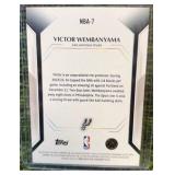 2026 Topps Collector’s Exclusive Victor Wembanyama Rainbow Foil #NBA-7