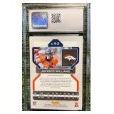 2021 Panini Chronicles Prizm Black #PB-23 Javonte Williams Denver Broncos CSG Graded 9.5 RC