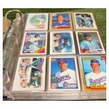 2 Large Binders of 80s90s Baseball MLB