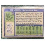 1972 Topps Joe Namath #100 HOF JETS