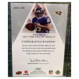 Ray Rice 2008 Upper Deck Football UD Rookie Jersey Patch #UDRJ-RR RC Ravens