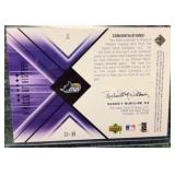 1999 Upper Deck Black Diamond Jose Canseco A Piece of History Game-Used Bat #JC