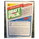 1993 Topps Draft Pick Derek Jeter Rookie #98 New York Yankees Baseball Card