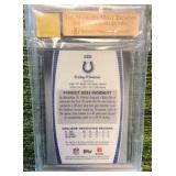2012 Finest Rookie Autograph Refractors #132 Coby Fleener /101 BGS 9.5 AUTO 9 Indianapolis Colts