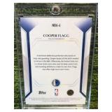 2025-26 Topps Exclusive Cooper Flagg (RC) WAVE Parallel REFRACTOR SP #NBA-6 Dallas Mavericks Rookie Card!
