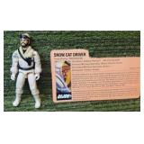 1985 G.I. JOE Snow Cat Driver- Code Name: Frostbite-  Action Figurine