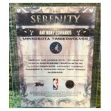 Anthony Edwards 2025-26 Topps Chrome Basketball Serenity Refractor #SY-4 SP