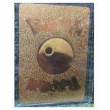 Morpeko Vmax Premium Gold Foil Fan Art Textured Collector Pokemon Card 080/202