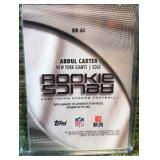 Topps 2025 Chrome Rookie Relics RR-AC Abdul Carter New York Giants Football Card