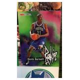 Vintage 1997-98 Minnesota Timberwolves Uncut Trading Card Sheet NBA Hoops Pepsi