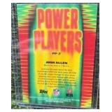 2025 Topps Chrome NFL Josh Allen Power Players #PP-2 Buffalo Bills