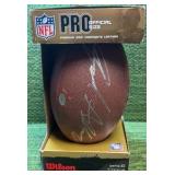 Jared Allen #69 Autographed NFL Wilson Football with COA Minnesota Vikings