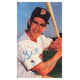 Minnesota Twins World Series Champions, Tom Kelly and Gene Larkin Autographed 3 x 5 photo Minnesota’s Twins