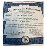 Jackie Robinson World Champion Collectors Plate w/ COA #'d