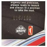 2025 Panini Prizm WNBA Kelsey Mitchell Fractal Blue Pulsar #/199 Indiana Fever