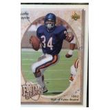 1992 UPPER DECK FOOTBALL HEROES WALTER PAYTON 2 CARD LOT “SWEETNESS”