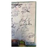 Saint Paul Saints Signed Roster Autographed Card !