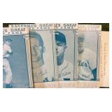 Lot of Vintage Players Baseball Great Hall of Famer 7 Cards