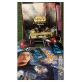 Star Wars Episode 1 Board Game 1999 Action, &Harry Potter Calendar Packed Customizable Board Game