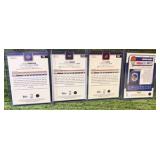 NBA Lot of 4 Cards Total- Inserts, Stars Rookie !