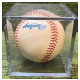 1991 World Series Official Baseball Rawlings from Iconic Series (Minnesota Twins Vs. Atlanta Braves)
