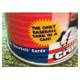 1998 Pinnacle Jose Cruz Jr Toronto Blue Jays MLB 10 Cards Factory Sealed Tin Can Pack inside