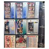 ALL Michael Jordan Binder, Chicago Bulls 6 Pages by 9 Cards per Page = 54 Cards in Total!  All throughout his career!