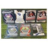 NFL Mixed Card Lot 7 Cards Total! Stars, Rookies, & Parallels