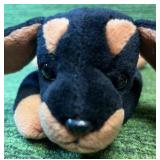 1996 Doberman Beanie Baby 'Doby' with Original Tags