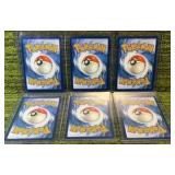 Pokémon Mixed Lot 6 Cards total Catch Them All !